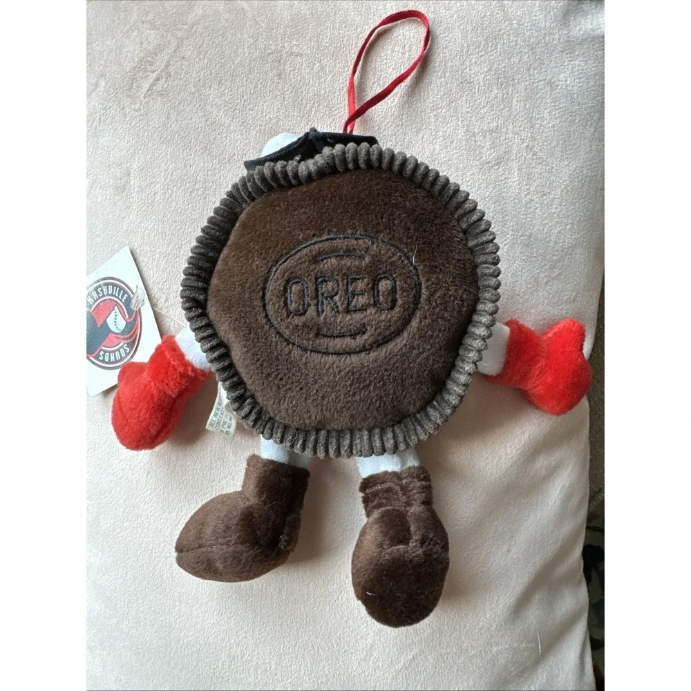 Nabisco Oreo Cookie Stuffed Plush Ornament - Nashville Sounds Tennessee